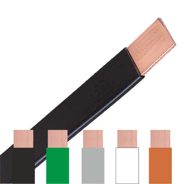 Express Electrical PVC Covered Copper Tape Various Colours